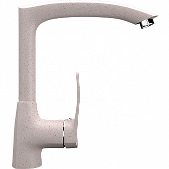 Смеситель для кухни Ulgran U-005 светло-розовый