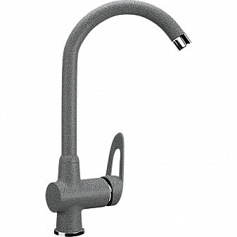 Смеситель для кухни Ulgran U-006 темно-серый