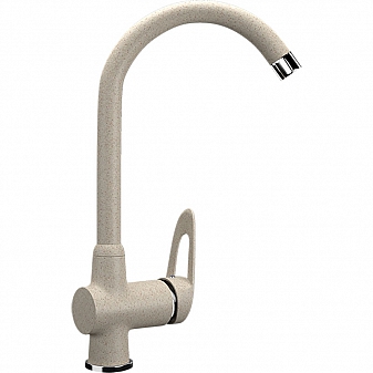 Смеситель для кухни Ulgran U-006 бежевый