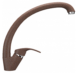 Смеситель для кухни Ulgran U-007 терракот