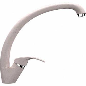 Смеситель для кухни Ulgran U-007 светло-розовый