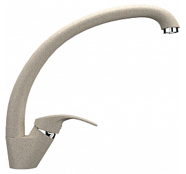 Смеситель для кухни Ulgran U-007 бежевый