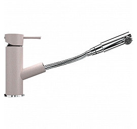 Смеситель для кухни Ulgran U-009 светло-розовый