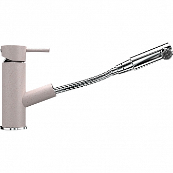 Смеситель для кухни Ulgran U-009 светло-розовый