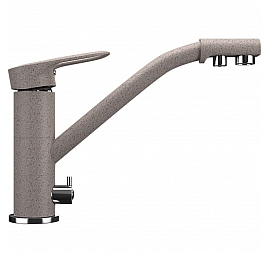 Смеситель для кухни Ulgran U-010 песочный