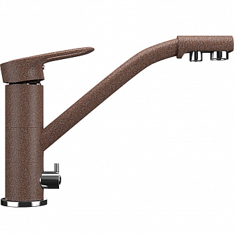 Смеситель для кухни Ulgran U-010 терракот