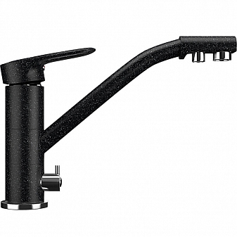 Смеситель для кухни Ulgran U-010 черный