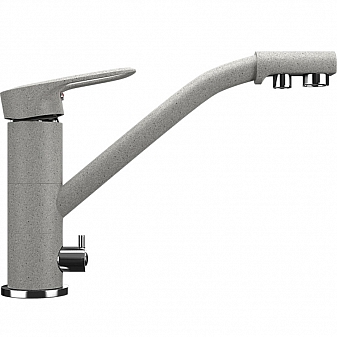 Смеситель для кухни Ulgran U-010 серый