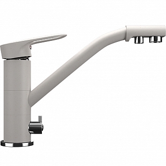 Смеситель для кухни Ulgran U-010 белый