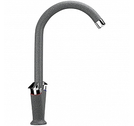 Смеситель для кухни Ulgran U-011 темно-серый