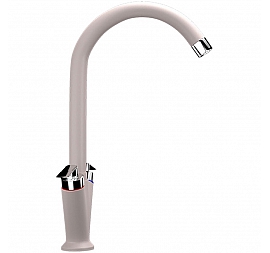 Смеситель для кухни Ulgran U-011 светло-розовый