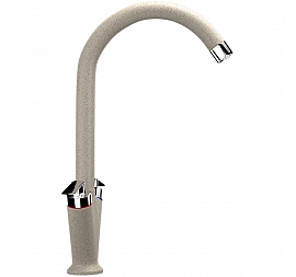 Смеситель для кухни Ulgran U-011 бежевый