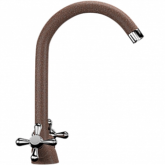 Смеситель для кухни Ulgran U-012 терракот