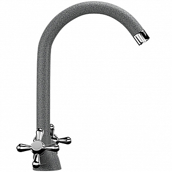 Смеситель для кухни Ulgran U-012 темно-серый