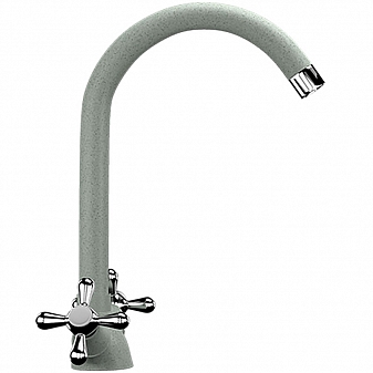 Смеситель для кухни Ulgran U-012 серый