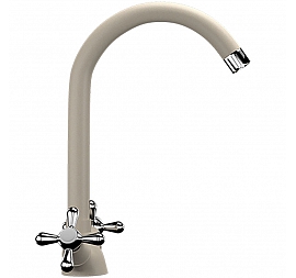 Смеситель для кухни Ulgran U-012 бежевый