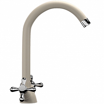 Смеситель для кухни Ulgran U-012 бежевый