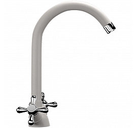 Смеситель для кухни Ulgran U-012 белый