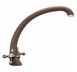 Смеситель для кухни Ulgran U-013 терракот