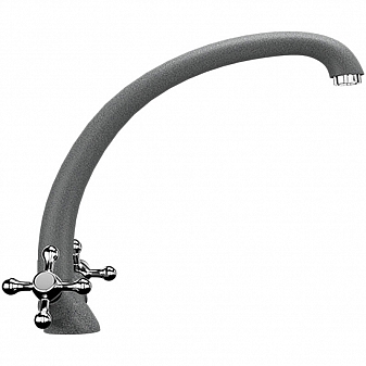 Смеситель для кухни Ulgran U-013 темно-серый