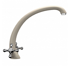 Смеситель для кухни Ulgran U-013 бежевый