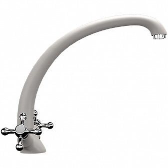 Смеситель для кухни Ulgran U-013 белый