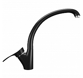 Смеситель для кухни Ulgran U-001 ультра-черный