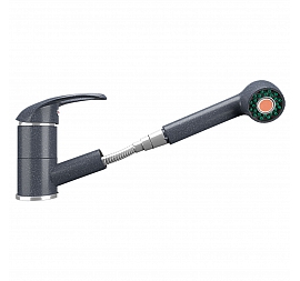 Смеситель для кухни Ulgran U-002 антрацит