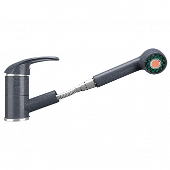 Смеситель для кухни Ulgran U-002 антрацит