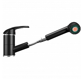 Смеситель для кухни Ulgran U-002 ультра-черный