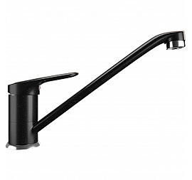 Смеситель для кухни Ulgran U-004 ультра-черный