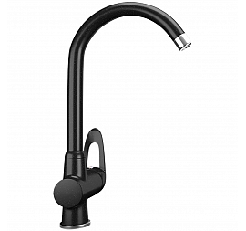 Смеситель для кухни Ulgran U-006 ультра-черный