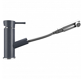 Смеситель для кухни Ulgran U-009 антрацит