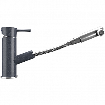 Смеситель для кухни Ulgran U-009 антрацит