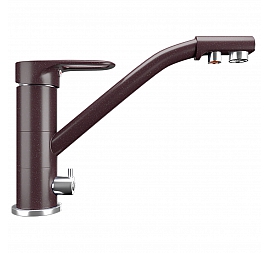 Смеситель для кухни Ulgran U-010 шоколад