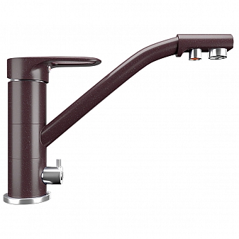Смеситель для кухни Ulgran U-010 шоколад