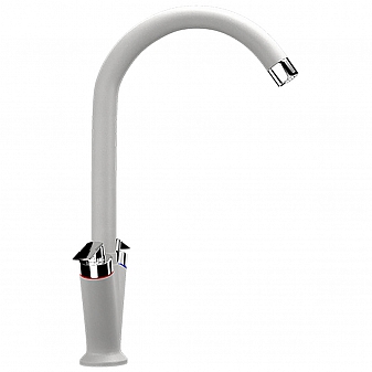 Смеситель для кухни Ulgran U-011 ультра-белый