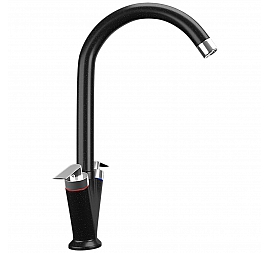 Смеситель для кухни Ulgran U-011 ультра-черный