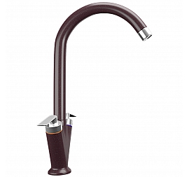 Смеситель для кухни Ulgran U-011 шоколад