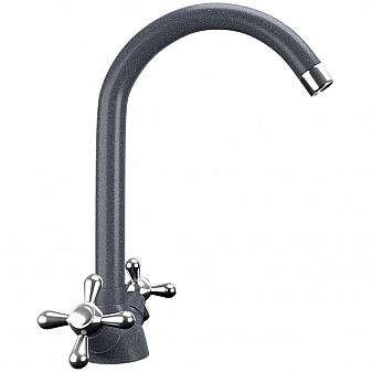 Смеситель для кухни Ulgran U-012 антрацит