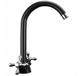 Смеситель для кухни Ulgran U-012 ультра-черный