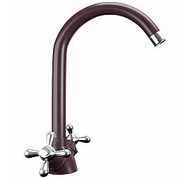 Смеситель для кухни Ulgran U-012 шоколад