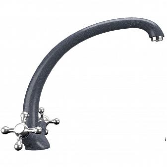 Смеситель для кухни Ulgran U-013 антрацит