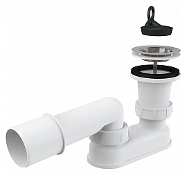 Сифон для душевого поддона AlcaPlast A461-50 с гидрозатвором