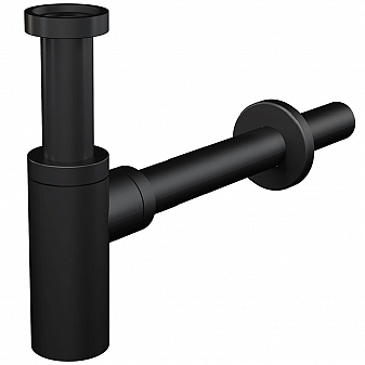 Сифон для умывальника AlcaPlast A400Black