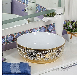 Умывальник Melana MLN-T4003-G7 38 см