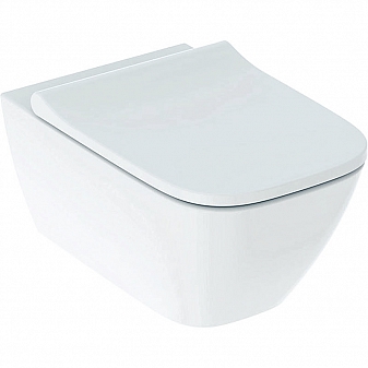 Унитаз подвесной Geberit Smyle Square 500.683.01.1