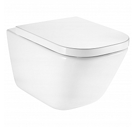 Унитаз подвесной Roca The Gap Rimless A34H470000