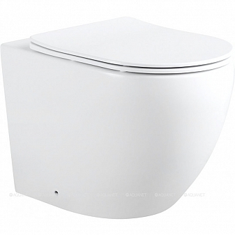 Унитаз приставной Aquanet Cetus 2.0 LX-1902 микролифт