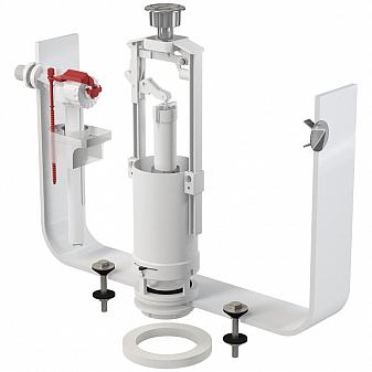 Выпускной комплект со стоп кнопкой AlcaPlast SA2000 1/2"